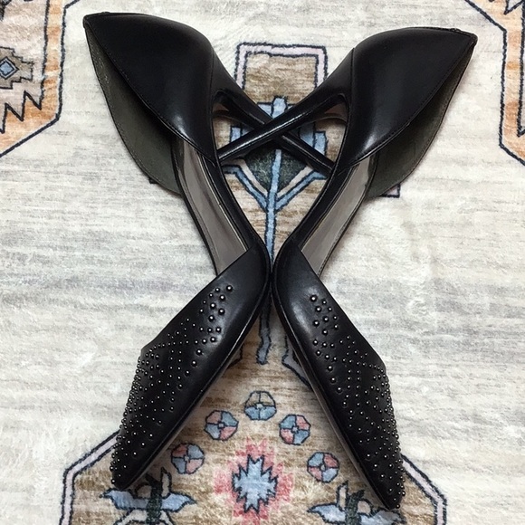 COACH ‘Holmes’ Black Studded Dress Leather - Picture 9 of 13